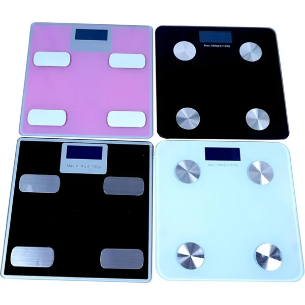 Bluetooth smart electronic scale, body fat scale 
Connect with mobile app