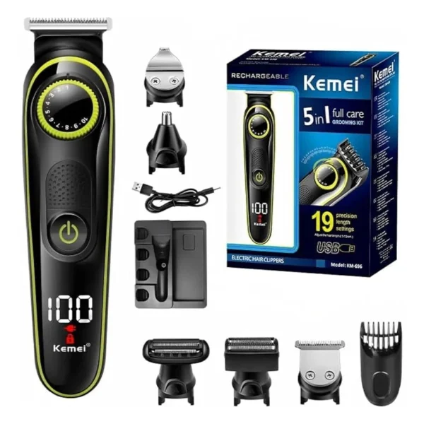 KEMEI  Electric Hair Shaver Full Care Grooming Kit
KM-696