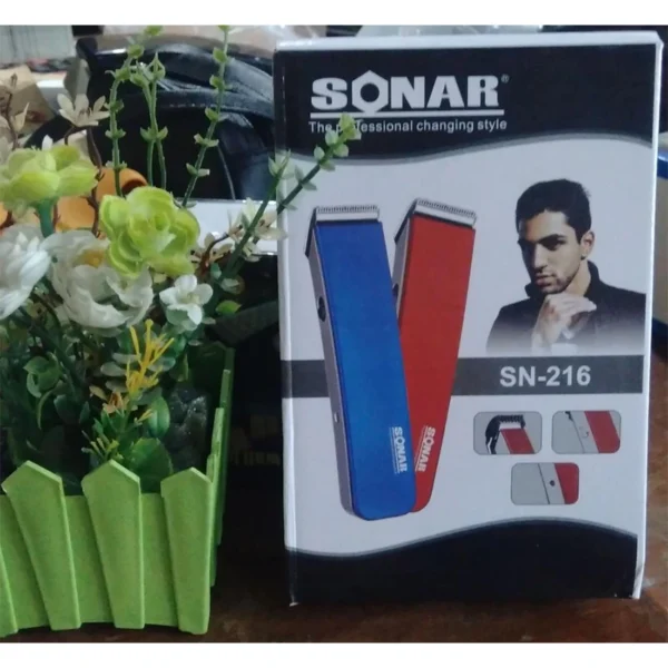 Sonar SN-216
Hair Clipper Beard Mustache Rechargeable Hair Trimmer