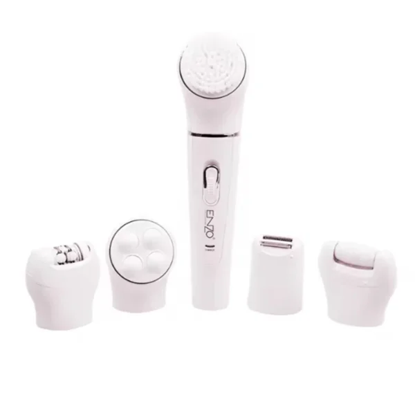 Enzo 5 in 1 Electric Face Cleaner Sonic Vibration Callus Remover Epilator Beauty Care Facial Massager
EN-0104