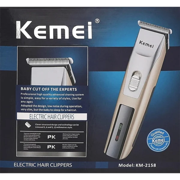 Kemei KM-2158
 Dry For Men - Foil Shavers